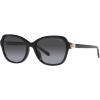 imageCoach Womens Hc8349u Universal Fit Butterfly SunglassesBlackGrey Gradient