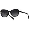 imageCoach Womens Hc8349u Universal Fit Butterfly SunglassesBlackGrey Gradient Polarized