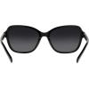 imageCoach Womens Hc8349u Universal Fit Butterfly SunglassesBlackGrey Gradient Polarized