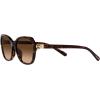 imageCoach Womens Hc8349u Universal Fit Butterfly SunglassesDark TortoiseBrown Gradient