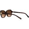 imageCoach Womens Hc8349u Universal Fit Butterfly SunglassesDark TortoiseBrown Gradient