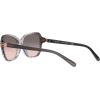 imageCoach Womens Hc8349u Universal Fit Butterfly SunglassesGrey Gradient Signature CGrey Pink Gradient
