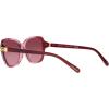 imageCoach Womens Hc8349u Universal Fit Butterfly SunglassesRed Gradient Signature CViolet Pink Gradient
