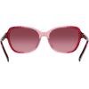 imageCoach Womens Hc8349u Universal Fit Butterfly SunglassesRed Gradient Signature CViolet Pink Gradient