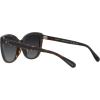 imageCoach Womens Hc8365u Universal Fit Cat Eye SunglassesBlackDark TortoiseGrey Gradient Polarized