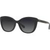 imageCoach Womens Hc8365u Universal Fit Cat Eye SunglassesBlackDark TortoiseGrey Gradient Polarized