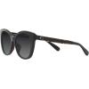 imageCoach Womens Hc8365u Universal Fit Cat Eye SunglassesBlackDark TortoiseGrey Gradient Polarized