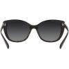 imageCoach Womens Hc8365u Universal Fit Cat Eye SunglassesBlackDark TortoiseGrey Gradient Polarized