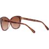 imageCoach Womens Hc8365u Universal Fit Cat Eye SunglassesTortoiseTransparent PinkBrown Pink Gradient