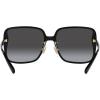 imageCoach Womens Hc8368d Square SunglassesBlackGrey Gradient