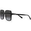 imageCoach Womens Hc8368d Square SunglassesBlackGrey Gradient