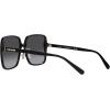 imageCoach Womens Hc8368d Square SunglassesBlackGrey Gradient