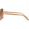 imageCoach Womens Hc8368d Square SunglassesTransparent BrownBrown Gradient