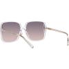 imageCoach Womens Hc8368d Square SunglassesTransparent ClearViolet Pink Gradient