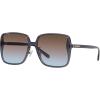 imageCoach Womens Hc8368d Square SunglassesTransparent VioletBrown Purple Blue Gradient