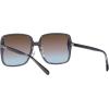 imageCoach Womens Hc8368d Square SunglassesTransparent VioletBrown Purple Blue Gradient