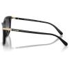 imageCoach Womens Hc8378u Universal Fit Cat Eye SunglassesBlackGrey Gradient