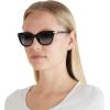imageCoach Womens Hc8378u Universal Fit Cat Eye SunglassesBlackGrey Gradient