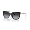 imageCoach Womens Hc8378u Universal Fit Cat Eye SunglassesBlackGrey Gradient