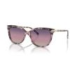 imageCoach Womens Hc8378u Universal Fit Cat Eye SunglassesIris TortoisePurple Gradient