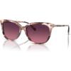 imageCoach Womens Hc8378u Universal Fit Cat Eye SunglassesRose Pearl TortoiseBurgundy Gradient Polarized