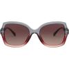 imageCoach Womens Hc8295 Square SunglassesGrey Burgundy GradientBurgundy Grey Gradient