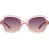 imageCoach Womens Hc8295 Square SunglassesTransparent Pink GradientPurple Pink Gradient