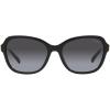 imageCoach Womens Hc8349u Universal Fit Butterfly SunglassesBlackGrey Gradient