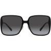 imageCoach Womens Hc8368d Square SunglassesBlackGrey Gradient