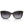 imageCoach Womens Hc8378u Universal Fit Cat Eye SunglassesBlackGrey Gradient