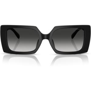 imageCOACH Womens Hc8409u Rivet Universal Fit Square SunglassesBlackGrey Gradient