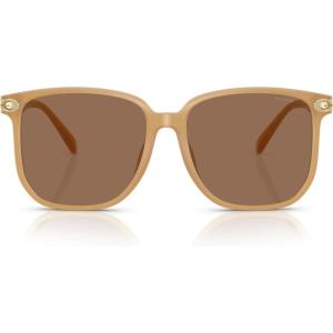 imageCOACH Womens Hc8413bd Square SunglassesMilky TeaBrown Solid