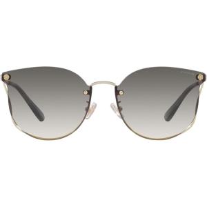 imageCoach Womens Hc7151d Round SunglassesShiny Light GoldBlack Grey Sand Gradient