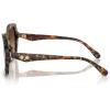 imageCOACH Womens Hc8410u Rivet Universal Fit Butterfly SunglassesJade Pearl TortoiseBrown Gradient