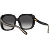 imageCoach Womens Hc8323u Universal Fit Square SunglassesBlackLight Grey Black Gradient