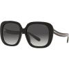 imageCoach Womens Hc8323u Universal Fit Square SunglassesBlackLight Grey Black Gradient