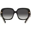 imageCoach Womens Hc8323u Universal Fit Square SunglassesBlackLight Grey Black Gradient