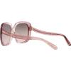 imageCoach Womens Hc8323u Universal Fit Square SunglassesTransparent Pink OmbreBrown Pink Gradient