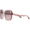 imageCoach Womens Hc8323u Universal Fit Square SunglassesTransparent Pink OmbreBrown Pink Gradient