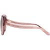imageCoach Womens Hc8323u Universal Fit Square SunglassesTransparent Pink OmbreBrown Pink Gradient