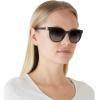 imageCoach Womens Hc8350u Universal Fit Round SunglassesBlackGrey Gradient