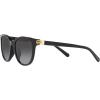 imageCoach Womens Hc8350u Universal Fit Round SunglassesBlackGrey Gradient