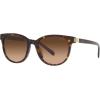 imageCoach Womens Hc8350u Universal Fit Round SunglassesDark TortoiseBrown Gradient
