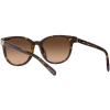 imageCoach Womens Hc8350u Universal Fit Round SunglassesDark TortoiseBrown Gradient
