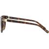 imageCoach Womens Hc8350u Universal Fit Round SunglassesDark TortoiseBrown Gradient