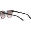 imageCoach Womens Hc8350u Universal Fit Round SunglassesGrey Gradient Signature CGrey Pink Gradient