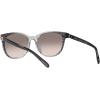 imageCoach Womens Hc8350u Universal Fit Round SunglassesGrey Gradient Signature CGrey Pink Gradient