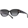 imageCoach Womens Hc8362u Universal Fit Rectangular SunglassesBlackGrey Gradient