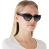 imageCoach Womens Hc8362u Universal Fit Rectangular SunglassesBlackGrey Gradient