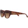 imageCoach Womens Hc8362u Universal Fit Rectangular SunglassesCaramel TortoiseBrown Gradient